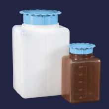 试剂瓶-方形-宽口-带螺口帽 - 聚乙烯-50 ml- 2000 ml